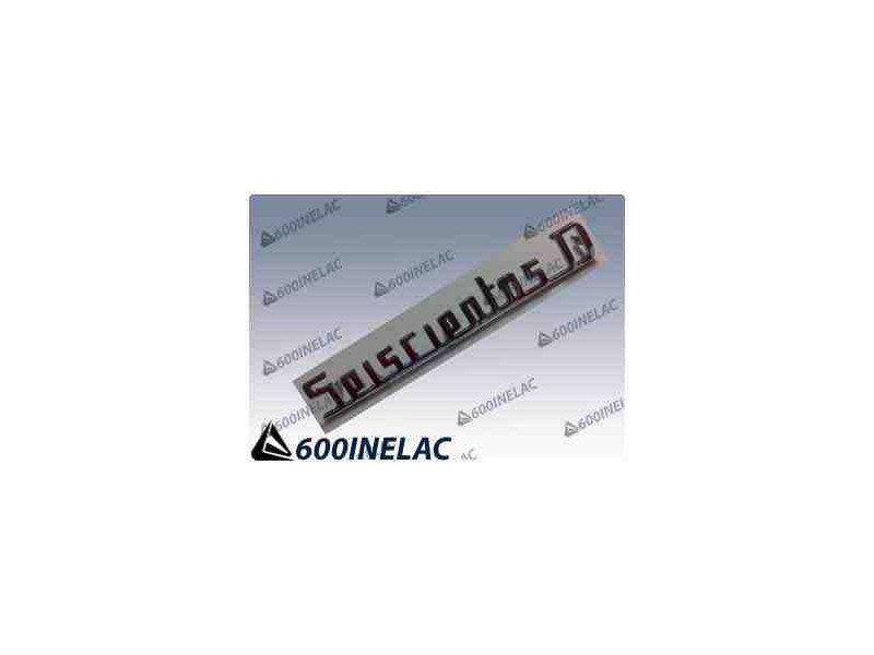 REF . 5583 ANAGRAMA SALPICADERO SEAT 600 D.