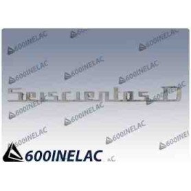 REF . 5583 ANAGRAMA SALPICADERO SEAT 600 D.