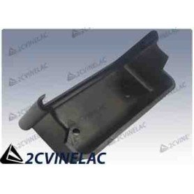 REF 749. PROTECTOR CERRADURA PUERTA 2CV NEGRO.