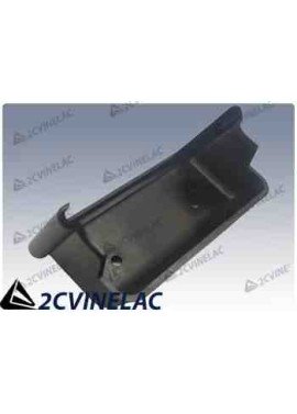 REF 749. PROTECTOR CERRADURA PUERTA 2CV NEGRO.