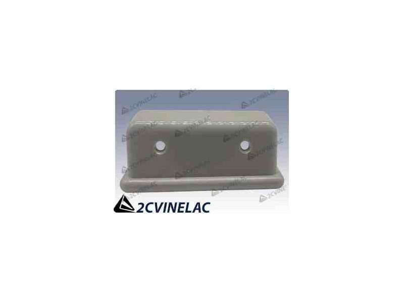 REF 750. PROTECTOR CERRADURA PUERTA 2CV GRIS ROSADO.