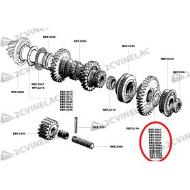 REF 3088. ARANDELA ESPESOR (2,69)