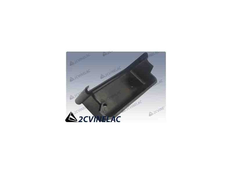 REF 749. PROTECTOR CERRADURA PUERTA 2CV NEGRO.