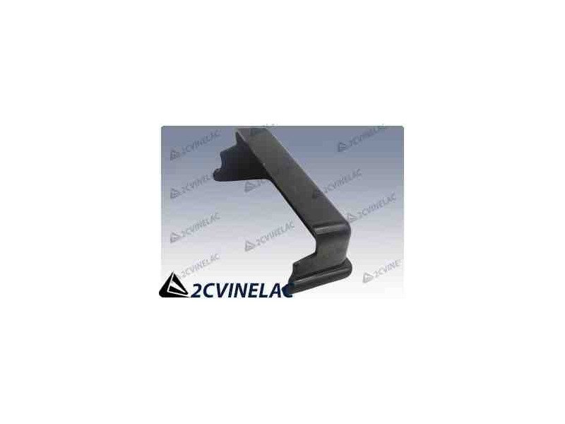 REF 749. PROTECTOR CERRADURA PUERTA 2CV NEGRO.