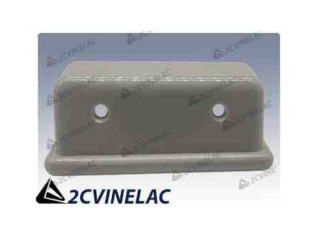 REF 750. PROTECTOR CERRADURA PUERTA 2CV GRIS ROSADO.