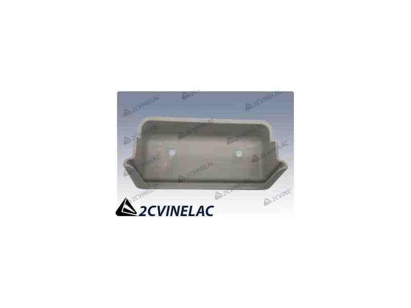 REF 750. PROTECTOR CERRADURA PUERTA 2CV GRIS ROSADO.