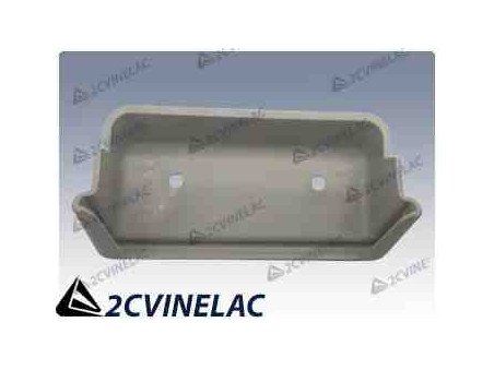 REF 750. PROTECTOR CERRADURA PUERTA 2CV GRIS ROSADO.