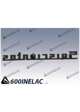 REF . 5931 ANAGRAMA SALPICADERO SEAT 600.