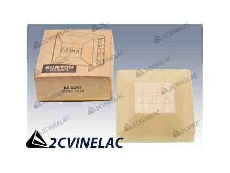 REF 763. PORTA FUSIBLES BLANCO (SEIMA). 
