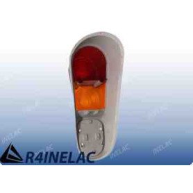 REF 7444. TULIPA RENAULT 4 SUPER CROMADO IZQUIERDO.