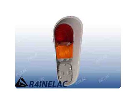 REF 7444. TULIPA RENAULT 4 SUPER CROMADO IZQUIERDO.