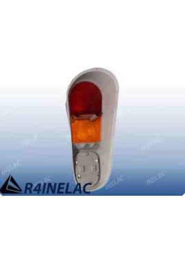 REF 7444. TULIPA RENAULT 4 SUPER CROMADO IZQUIERDO.