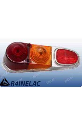 REF 7445. TULIPA RENAULT 4 SUPER CROMADO DERECHO.