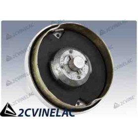 REF 4449. TAPON GASOLINA CROMADO CON LLAVE CITROËN.
