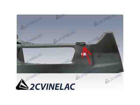 REF 676. SILENTBLOCK PARA PANEL FRONTAL DYANE.