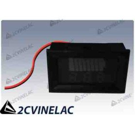 REF 828. INDICADOR CARGA BATERIA (VOLTIMETRO).