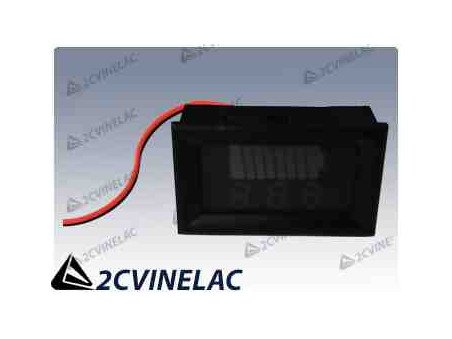 REF 828. INDICADOR CARGA BATERIA (VOLTIMETRO).