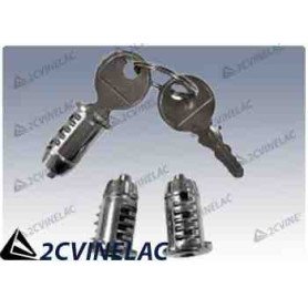 REF 432. JUEGO 3 BOMBINES CON LLAVE.