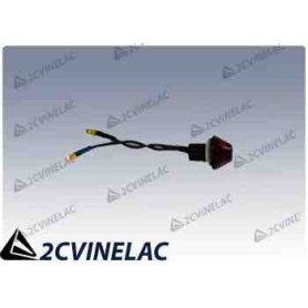 REF 2481. TESTIGO/INDICADOR BATERIA (ROJO, LED) 6V 2CV,AZ,AZA, AZAM,DYANE,ACADIANE,AMI.
