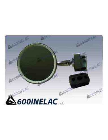 REF . 5564 RETROVISOR REDONDO BRAZO LARGO.