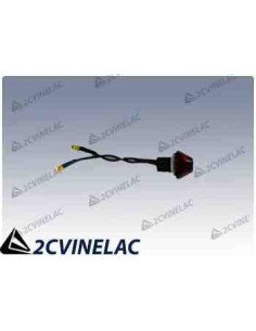 REF 2481. TESTIGO/INDICADOR BATERIA (ROJO, LED) 6V 2CV,AZ,AZA, AZAM,DYANE,ACADIANE,AMI.