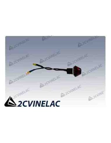 REF 2481. TESTIGO/INDICADOR BATERIA (ROJO, LED) 6V 2CV,AZ,AZA, AZAM,DYANE,ACADIANE,AMI.