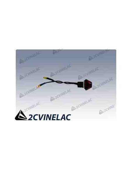 REF 2481. TESTIGO/INDICADOR BATERIA (ROJO, LED) 6V 2CV,AZ,AZA, AZAM,DYANE,ACADIANE,AMI.