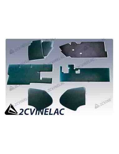 REF 2725. INSONORIZACION INTERIOR DELANTERO NEGRO (M/N).