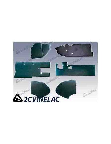 REF 2725. INSONORIZACION INTERIOR DELANTERO NEGRO (M/N).