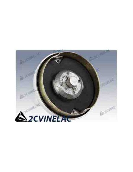 REF 4449. TAPON GASOLINA CROMADO CON LLAVE CITROËN.
