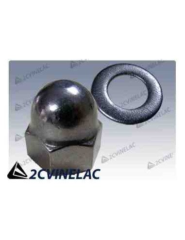 REF 3480. TUERCA ALETA DELANTERA INOXIDABLE