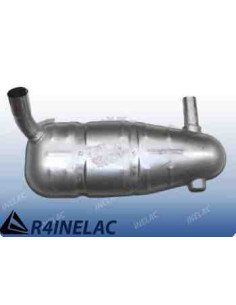 REF 7343. SILENCIOSO DELANTERO (78 al 90) 845CC-1108CC.