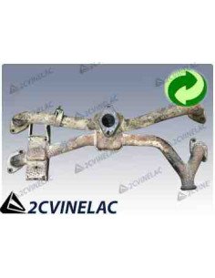 REF 8047. COLECTOR M4 CON SALIDA RECTA.