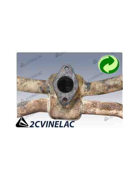 REF 8047. COLECTOR M4 CON SALIDA RECTA.