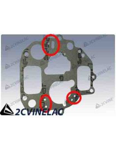 REF 858. JUNTA CARBURADOR DOBLE CUERPO 28/35CSIC.
