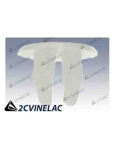 REF 833. TAPON PLASTICO PARA MONTAJE PANEL INFERIOR DYANE Y ACADIANE.