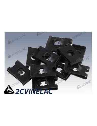REF 835. JUEGO TUERCA/ABRAZADERA DE TORNILLO PARA PANEL DE REFRIGERADOR.