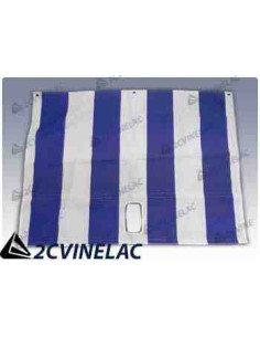 REF 4614. TOLDILLO CAPOTA AZUL Y BLANCO.