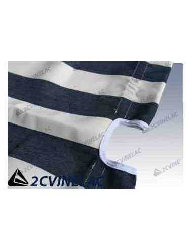 REF 4614. TOLDILLO CAPOTA AZUL Y BLANCO.
