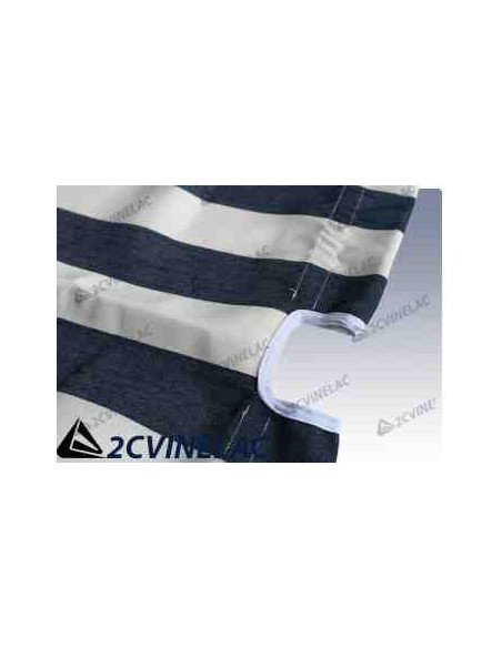 REF 4614. TOLDILLO CAPOTA AZUL Y BLANCO.