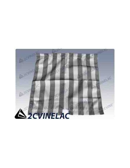 REF 4612. TOLDILLO CAPOTA GRIS Y BLANCO.