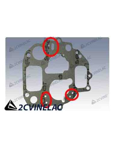 REF 858. JUNTA CARBURADOR DOBLE CUERPO 28/35CSIC.