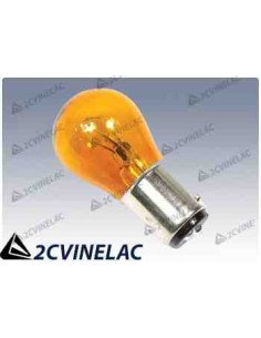 REF 863. BOMBILLA LUZ DE FRENO 12V 21/5W BAY15d NARANJA.