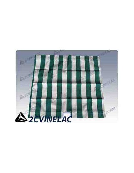 REF 837. TOLDILLO CAPOTA VERDE Y BLANCO.