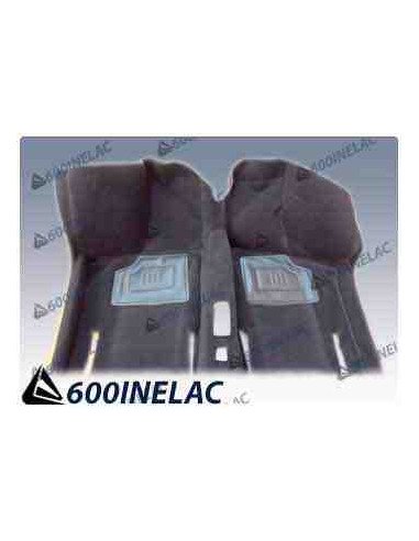 REF . 5676 ALFOMBRILLA MOQUETA INTERIOR NEGRO.