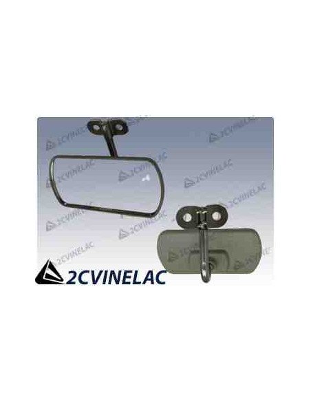 REF 1022. RETROVISOR INTERIOR GRIS AZAM.