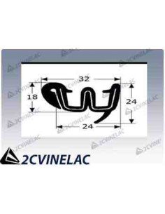 REF 4084. JUNTA CRISTAL VENTANA CORREDERA DYANE/ACADIANE. 2