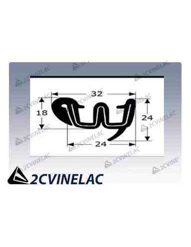 REF 4084. JUNTA CRISTAL VENTANA CORREDERA DYANE/ACADIANE.