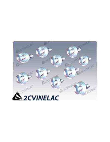 REF 3854. 10 TORNILLOS+ARANDELAS PARA SALPICADERO.