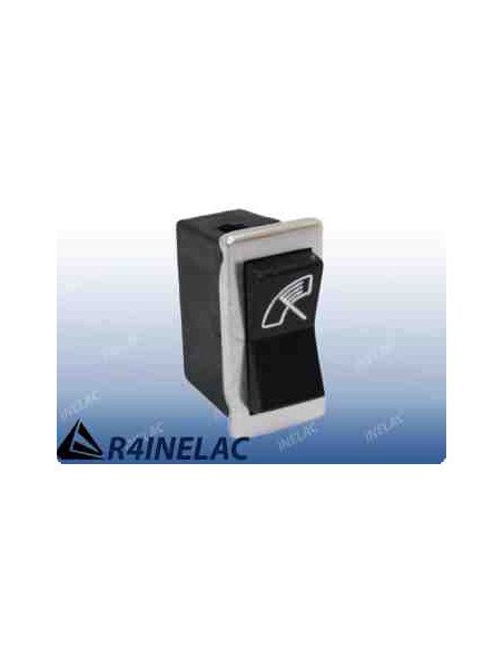 REF 7458. INTERRUPTOR LIMPIAPARABRISAS 1 VELOCIDAD, 1 PULSADOR R4.
